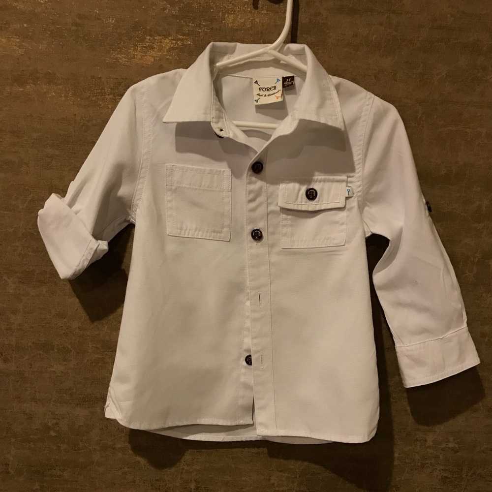 L/S Roll Cuff Shirt by Axel & Hudson